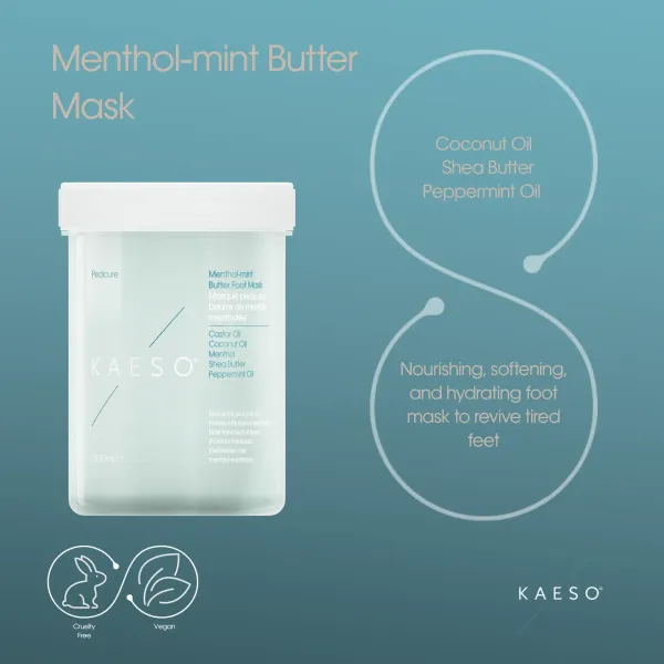 Mascarilla pies Menta - Kaeso, cosmética profesional para pedicura