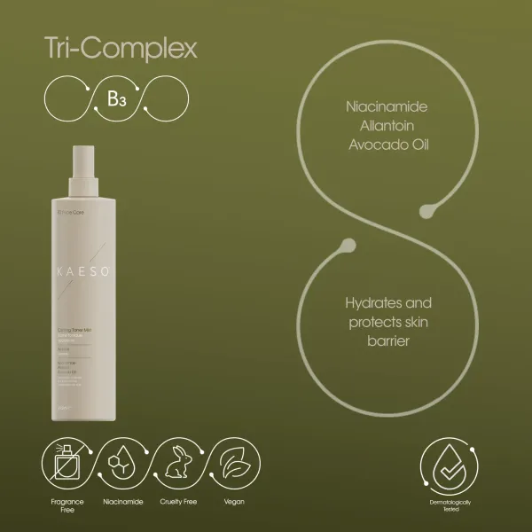 Tónico facial Calming B3 - Kaeso, cosmética profesional natural y e...