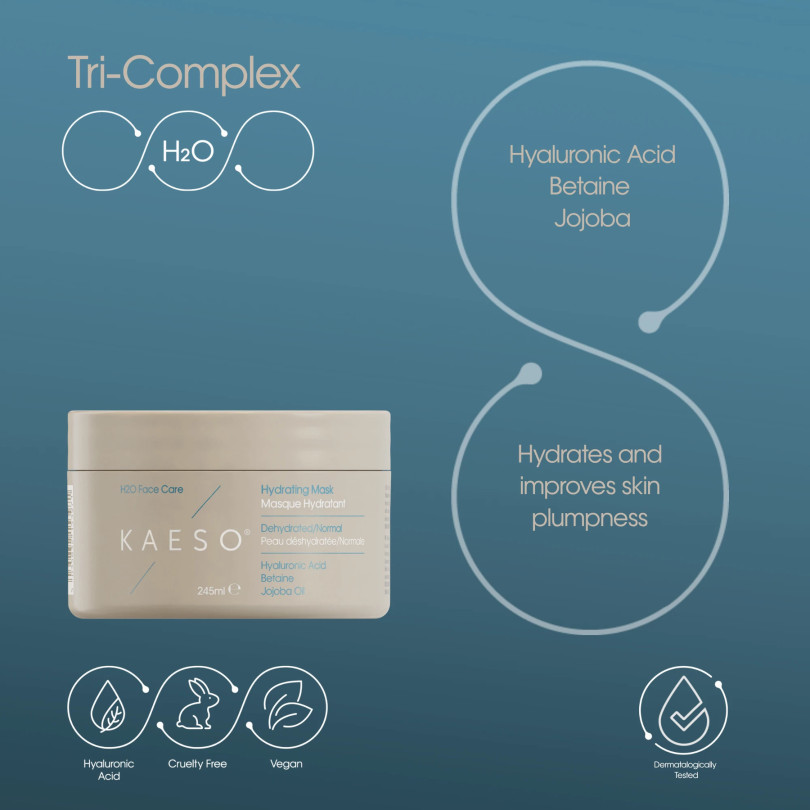 Mascarilla facial Hidratante H2O 250ml - Kaeso, cosmética profesion...