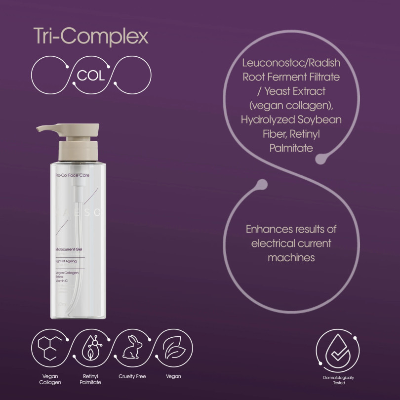 Gel conductor microcorriente Pro-Col 250ml - Kaeso, cosmética profe...