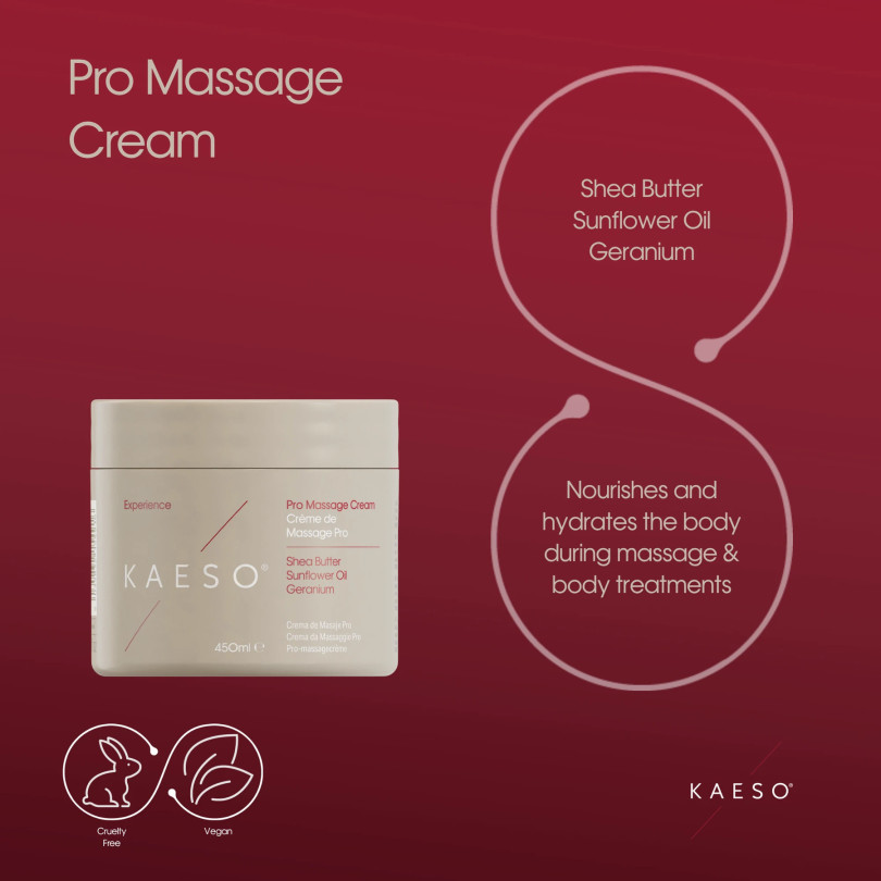 Crema masaje corporal pro 450ml - Kaeso, cosmética profesional natu...